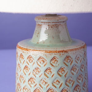 Vintage Danish Stoneware Table Lamp