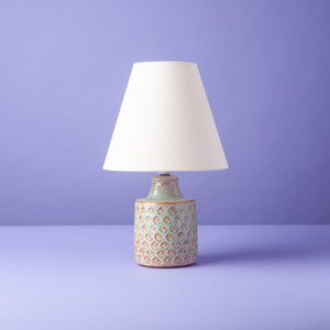 Vintage Danish Stoneware Table Lamp