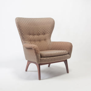 Upholstered Wingback Lounge Chair