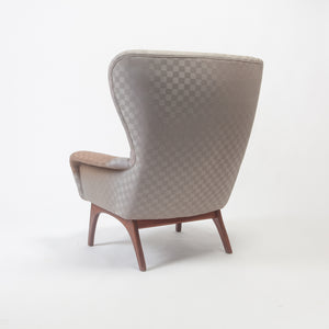 Upholstered Wingback Lounge Chair