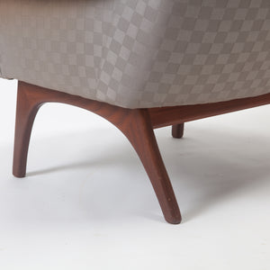 Upholstered Wingback Lounge Chair