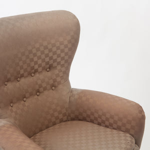Upholstered Wingback Lounge Chair