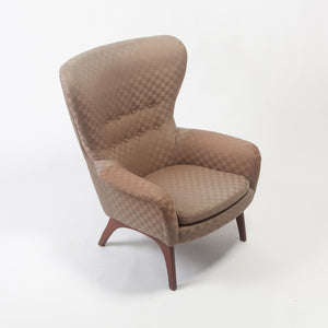 Upholstered Wingback Lounge Chair