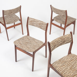Set of 4 Teak Dining Chairs