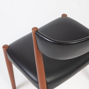 Teak Curved Back Dining Chair