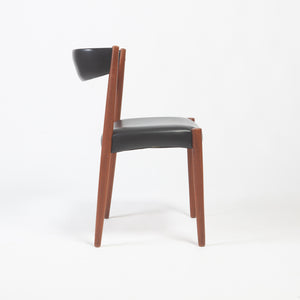 Teak Curved Back Dining Chair