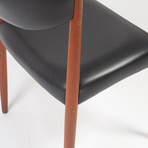 Teak Curved Back Dining Chair