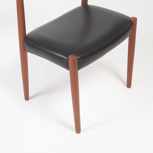 Teak Curved Back Dining Chair