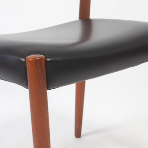 Teak Curved Back Dining Chair