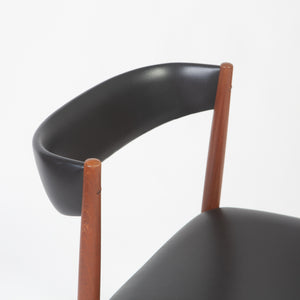 Teak Curved Back Dining Chair