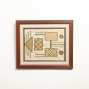 Framed Needle Work
