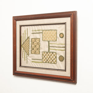Framed Needle Work