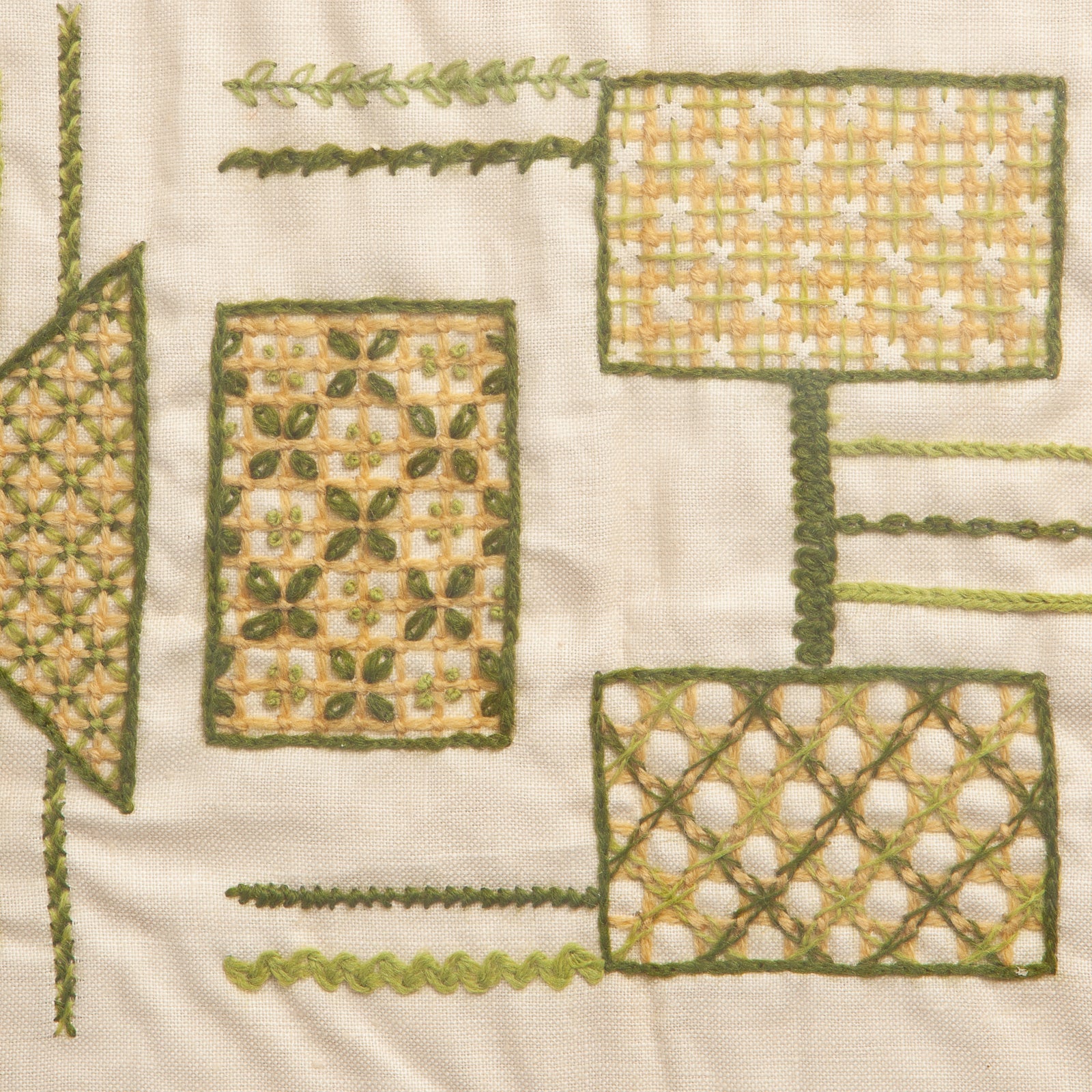 Framed Needle Work