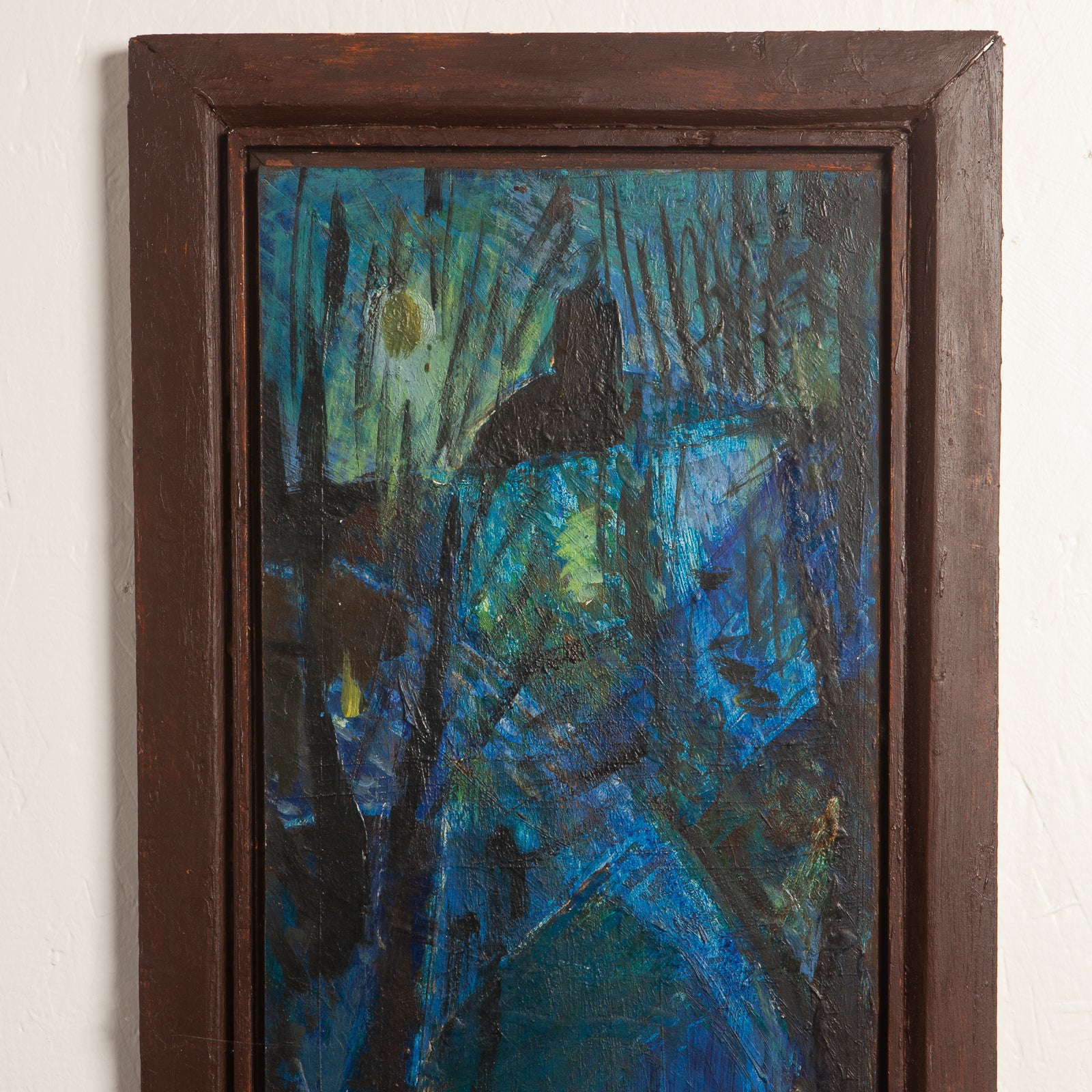 Abstract Painting on Board