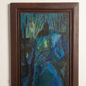 Abstract Painting on Board