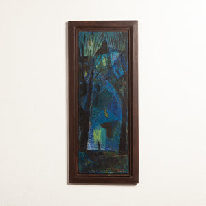 Abstract Painting on Board