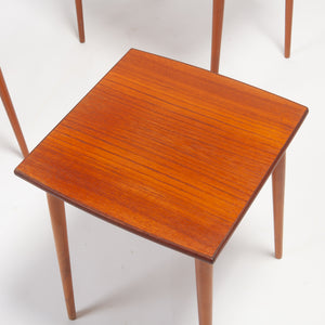 Set of Teak Nesting Tables