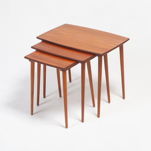 Set of Teak Nesting Tables