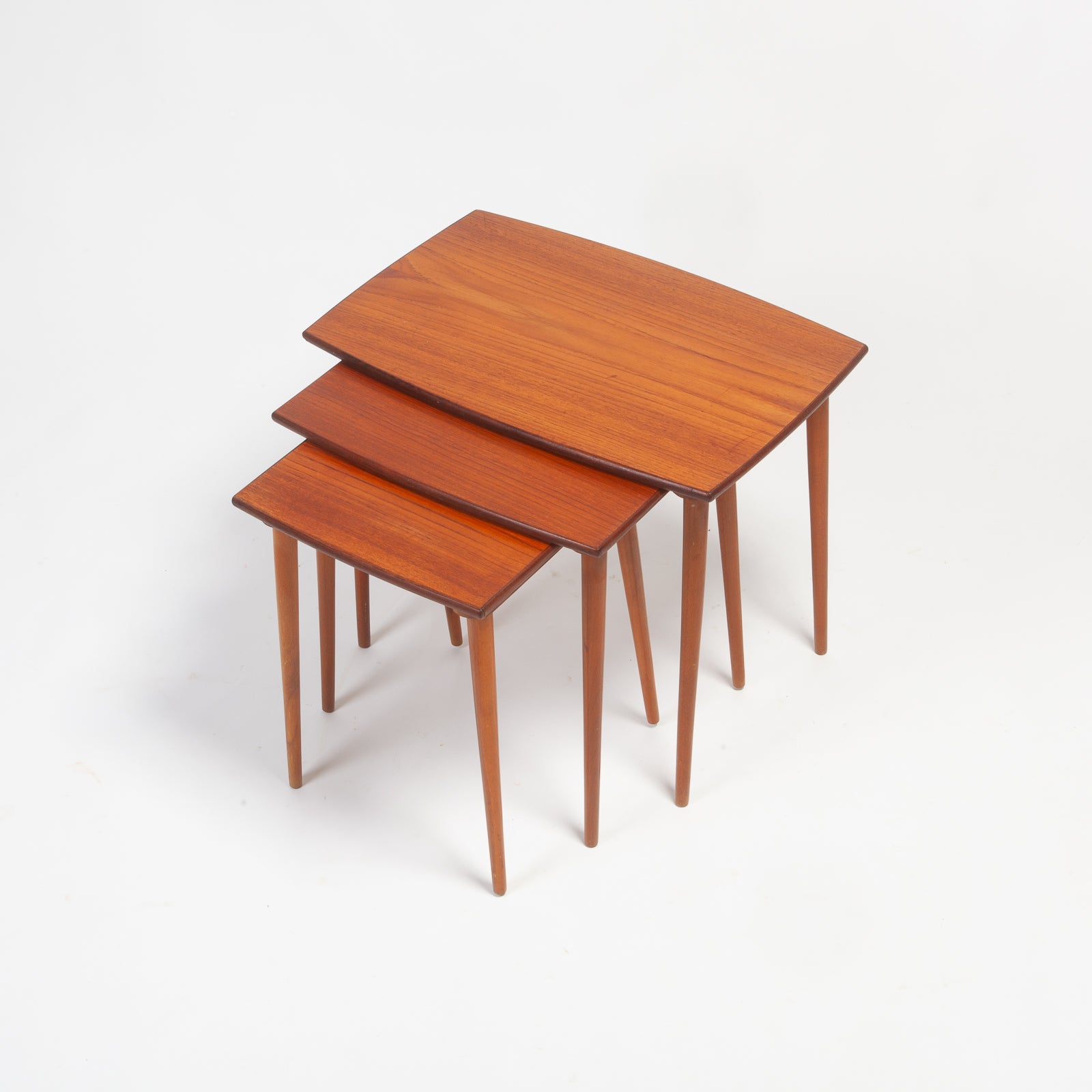 Set of Teak Nesting Tables