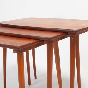 Set of Teak Nesting Tables