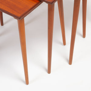 Set of Teak Nesting Tables