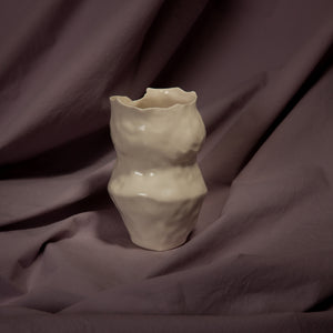 Hand-Built Porcelain Vase