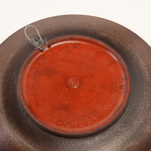 Ceramic Wall Plate by Susan and Theo Harlander