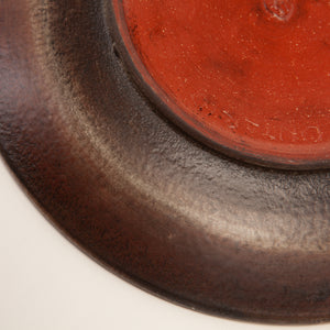 Ceramic Wall Plate by Susan and Theo Harlander