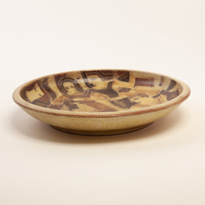 Ceramic Wall Plate by Susan and Theo Harlander