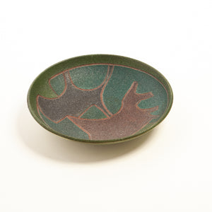 Ceramic Wall Plate by Susan and Theo Harlander