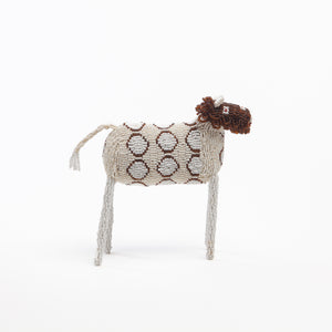 Hand-Beaded Lion