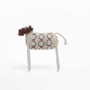 Hand-Beaded Lion