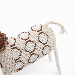 Hand-Beaded Lion
