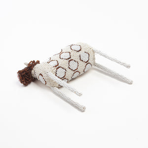 Hand-Beaded Lion