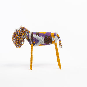 Hand-Beaded Lion