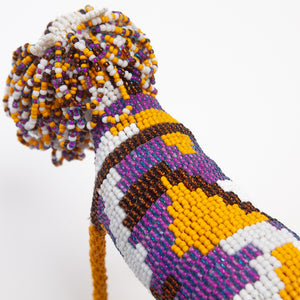Hand-Beaded Lion