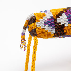 Hand-Beaded Lion