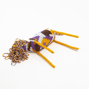 Hand-Beaded Lion