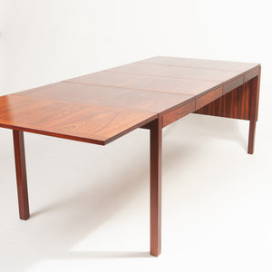 Extendable Danish Rosewood Dining Table