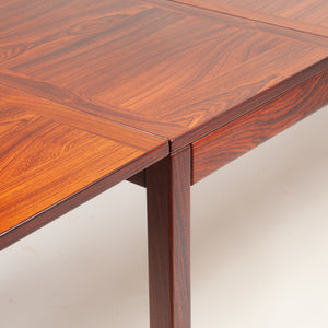 Extendable Danish Rosewood Dining Table
