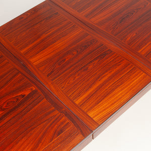 Extendable Danish Rosewood Dining Table