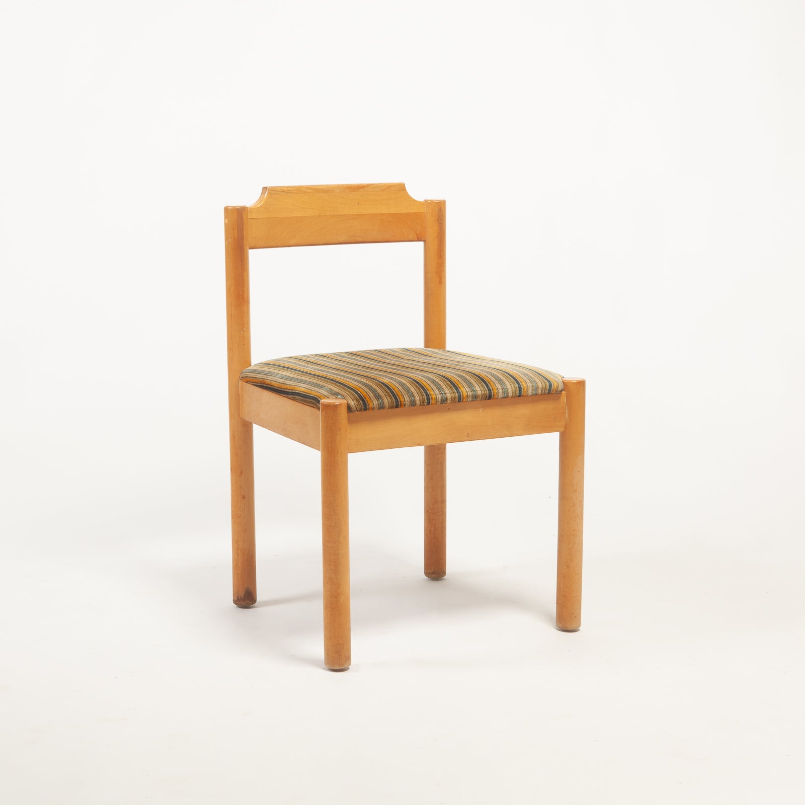 Vintage Blonde Dining Chair