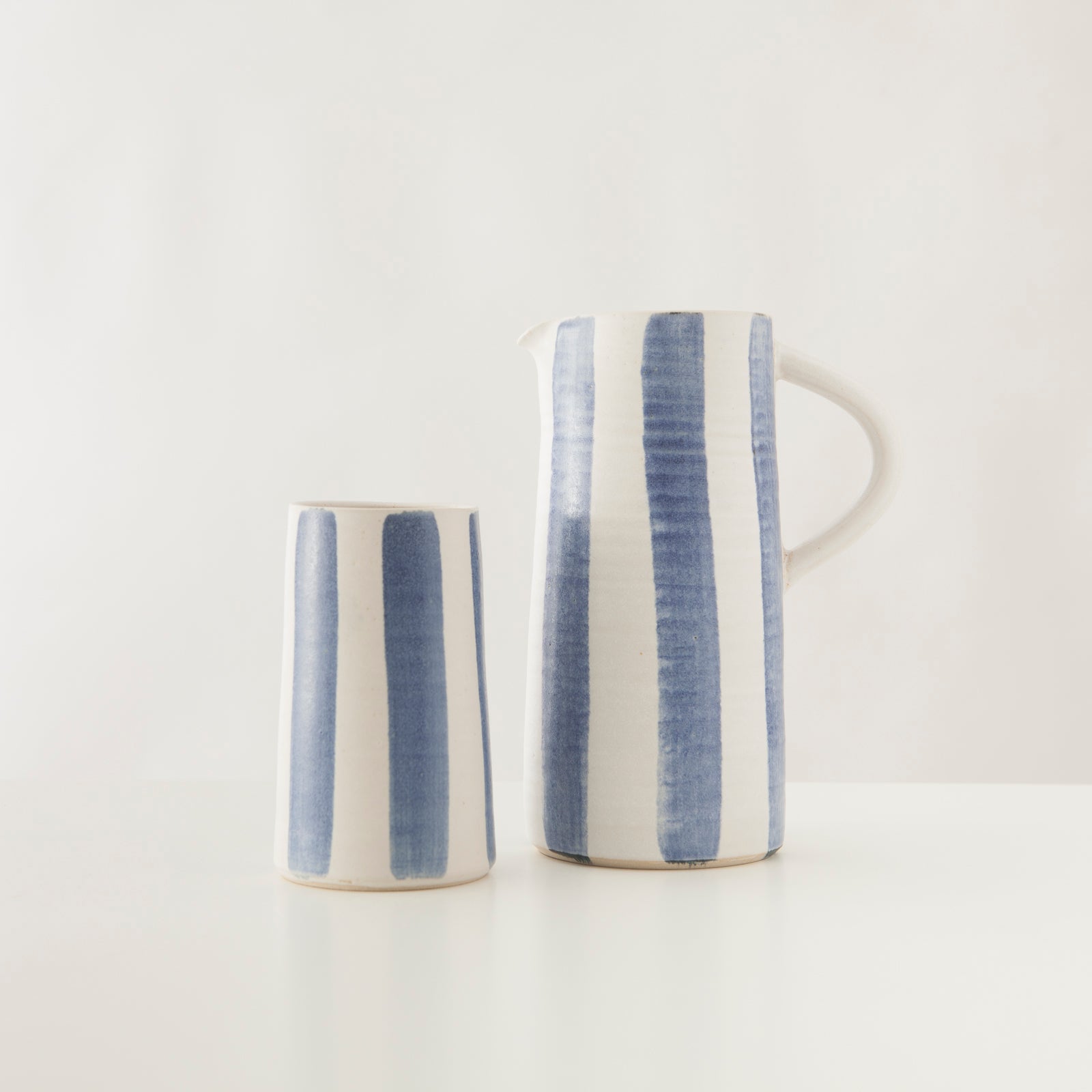 Cornish Decanter and Vase