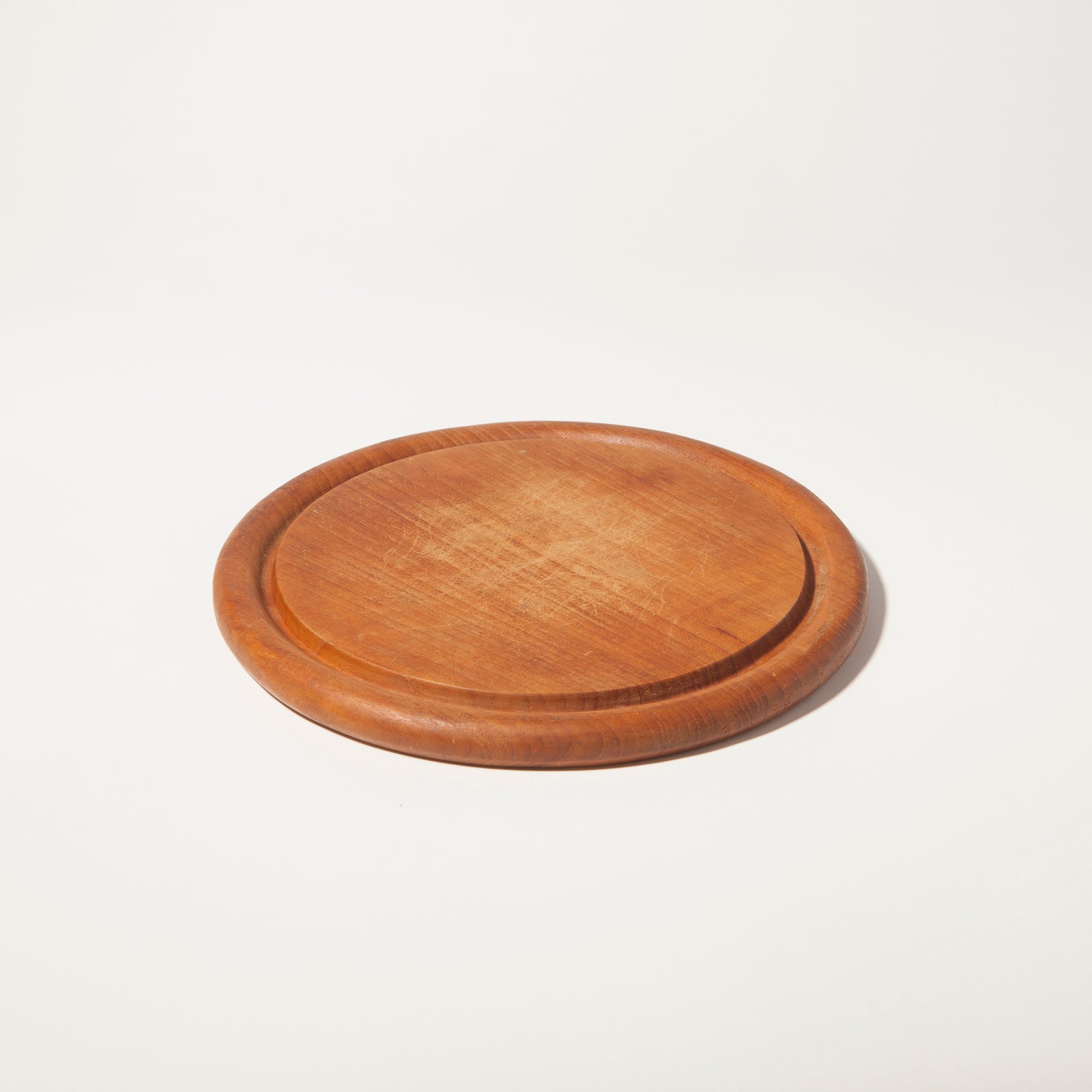 Round Teak Cutting Board