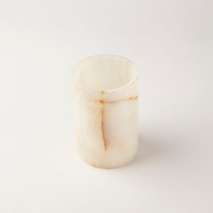 Alabaster Vase / Candle Holder