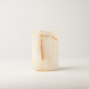 Alabaster Vase / Candle Holder