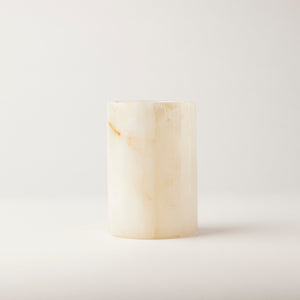 Alabaster Vase / Candle Holder