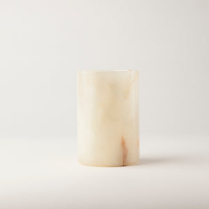 Alabaster Vase / Candle Holder