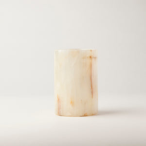 Alabaster Vase / Candle Holder