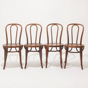 Set of 4 Bentwood Dining Chairs